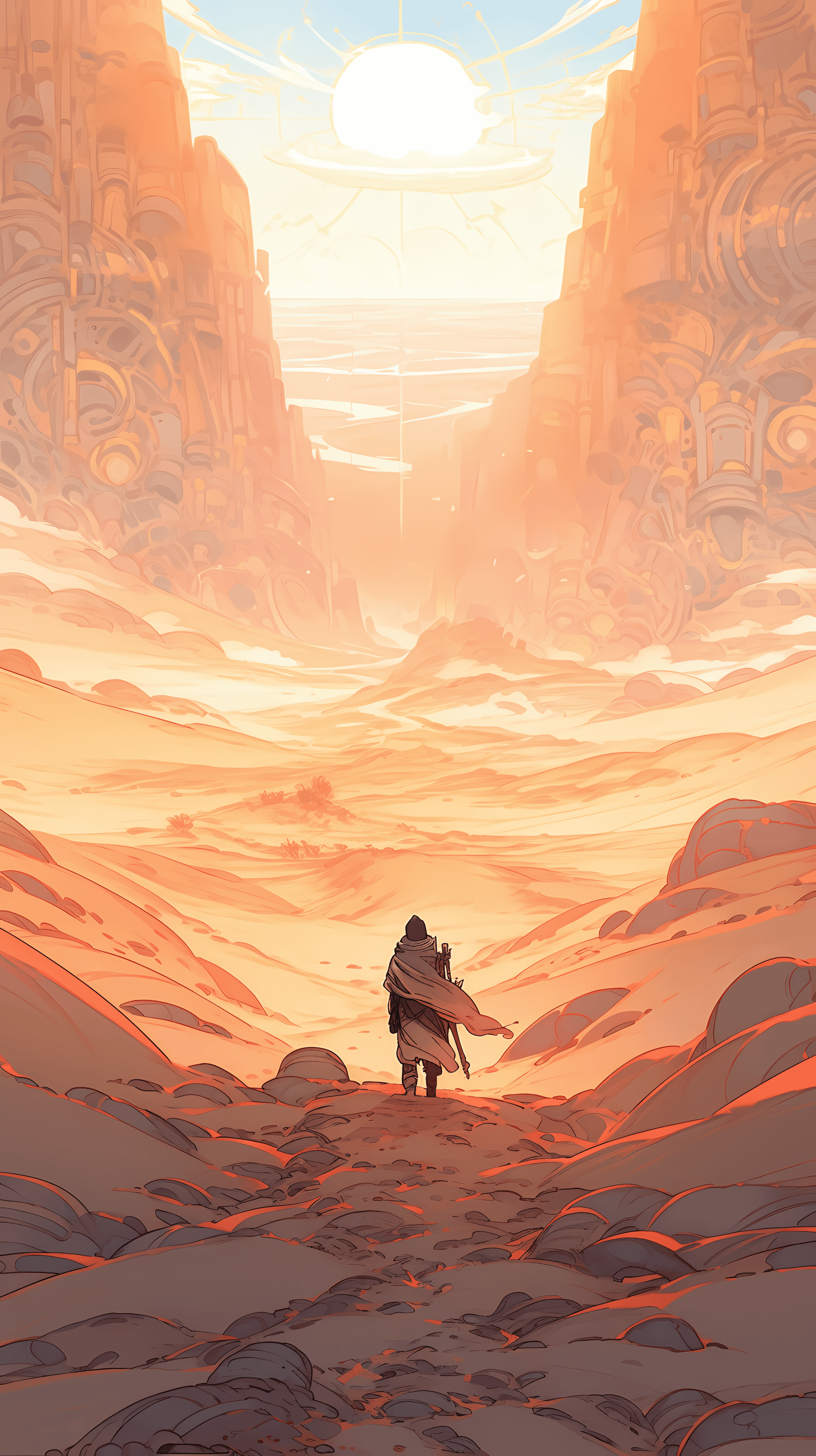 Futuristic Desert Adventure