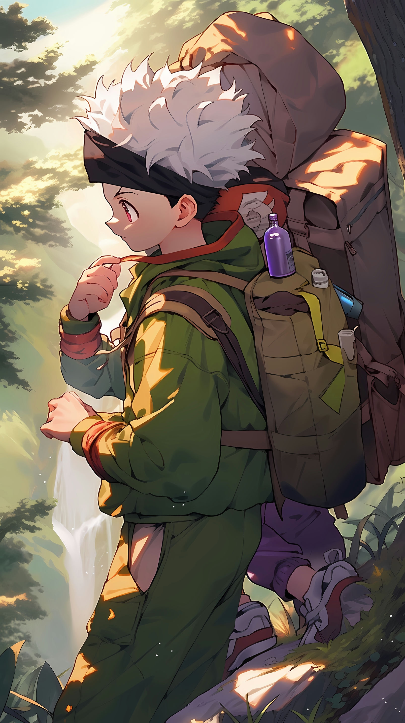 Gon and Killua\'s Vibrant Adventure - Hunter x Hunter
