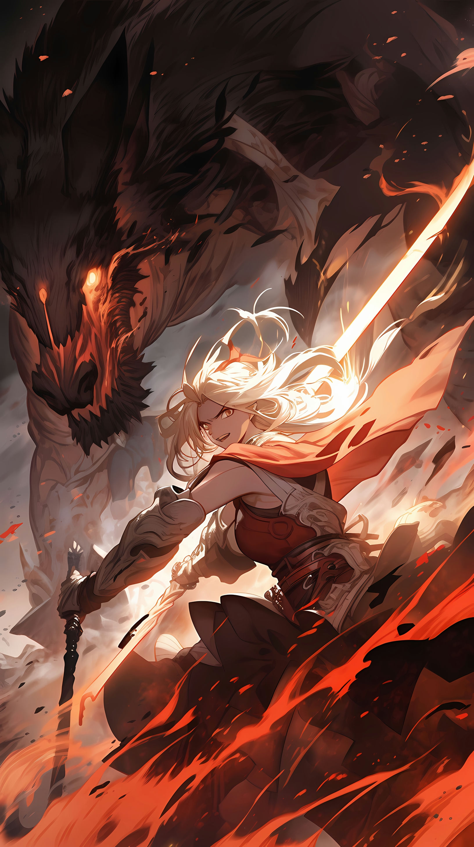 Claymore Battle Intense