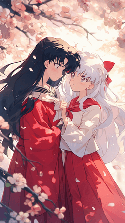 Inuyasha's Cherry Blossom Love