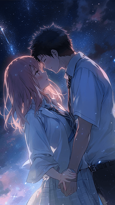 A Silent Voice Starry Night