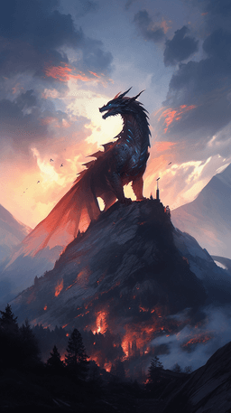  Majestic Dragon Mountain 