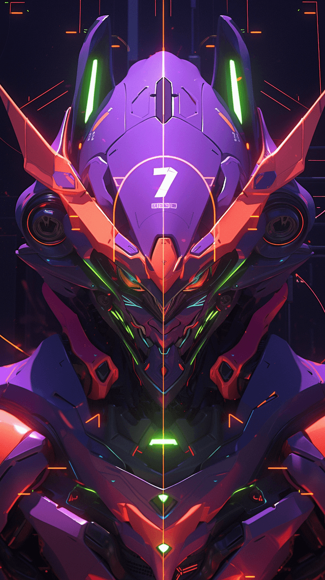  Eva Unit-01 in Tokyo-3  wallpaper