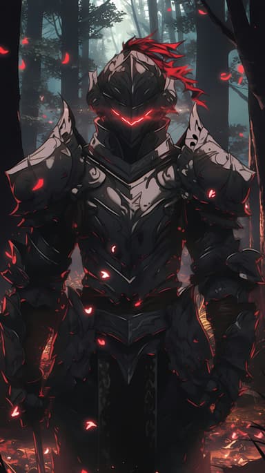 Goblin Slayer in a Dark Forest: Intense and Mysterious