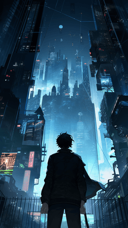 Psycho-Pass Cityscape