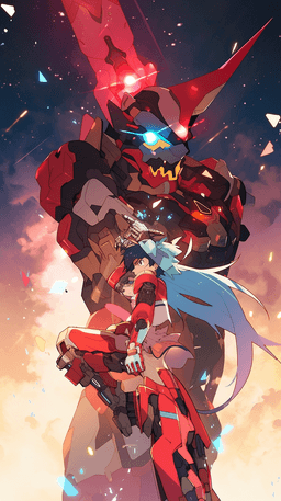 Gurren Lagann: Epic & Vibrant