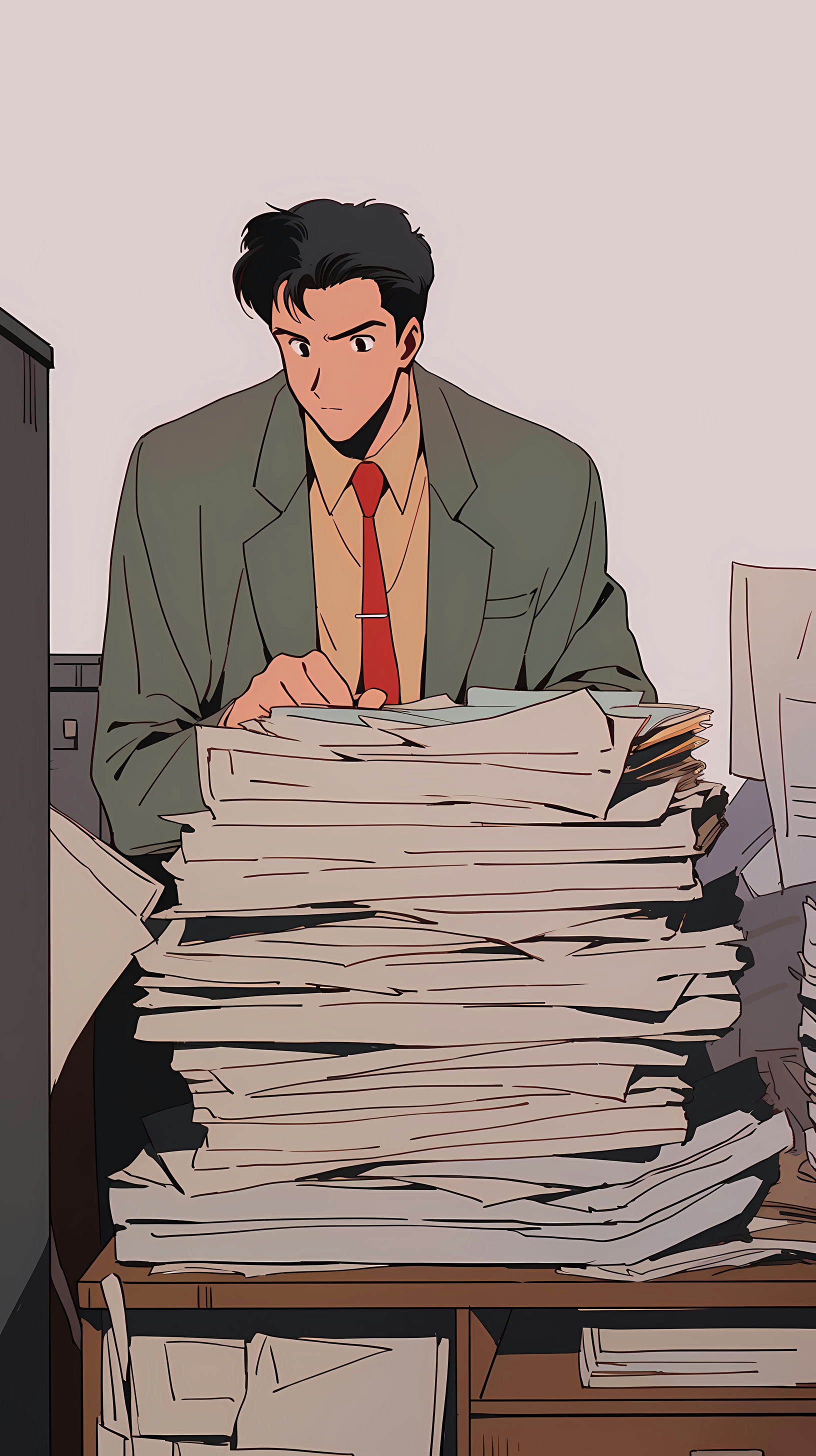This anime wallpaper features the iconic character Kindaichi, a brilliant detective known for his sharp intellect and keen observation skills