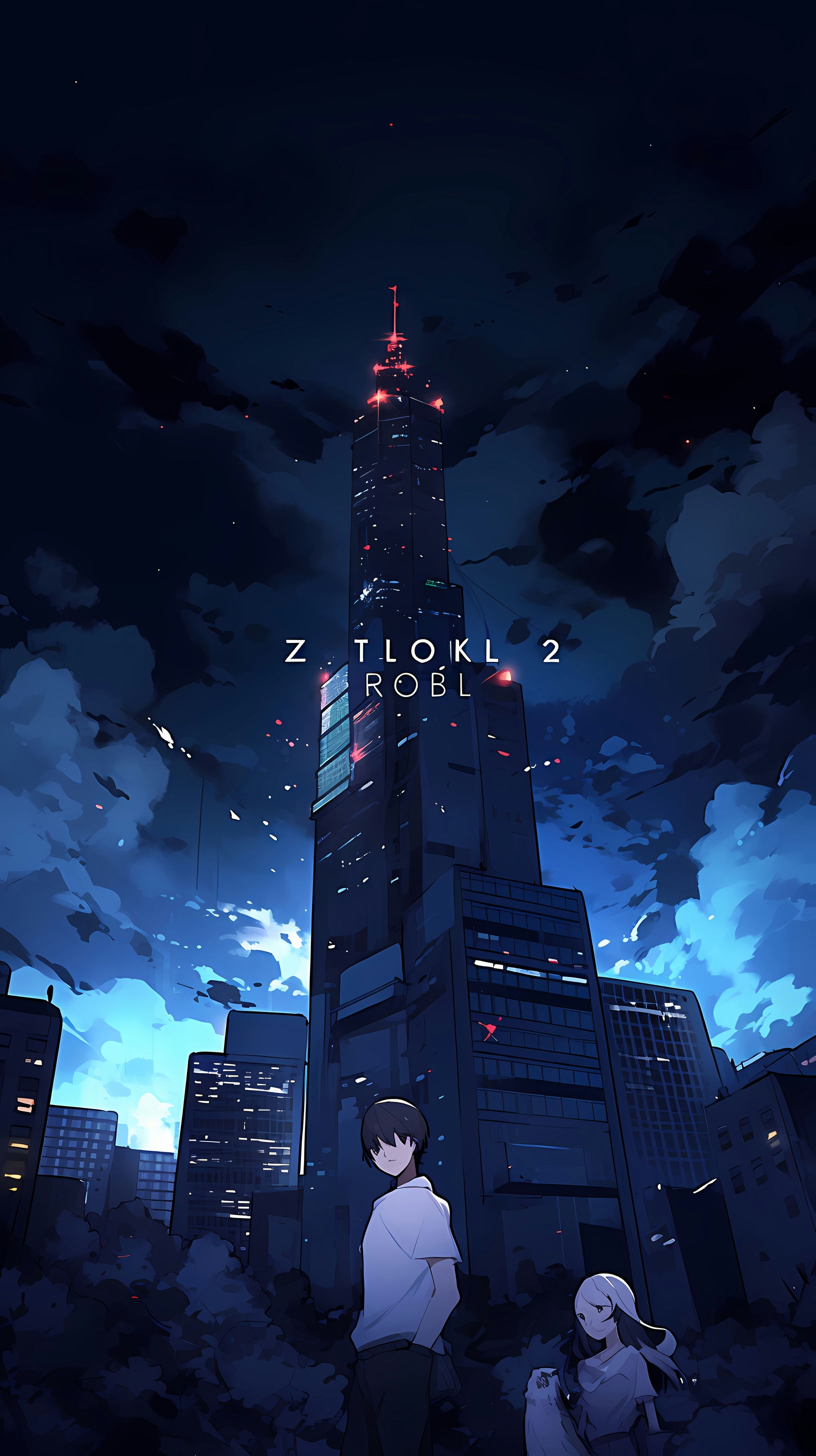 Experience the thrill of Zankyou no Terror 916 with this captivating anime wallpaper