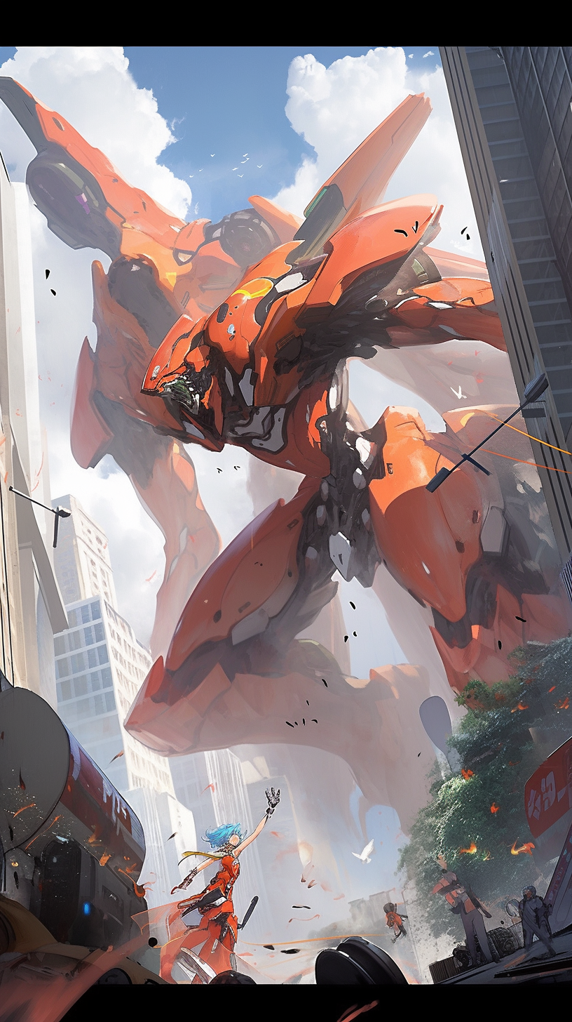 This anime wallpaper captures a thrilling scene from Howl's Moving Castle, featuring the iconic moving castle in action